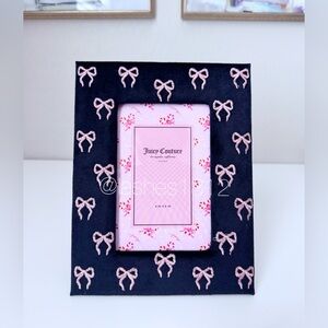 Juicy Couture Black Frame with Pink Bows